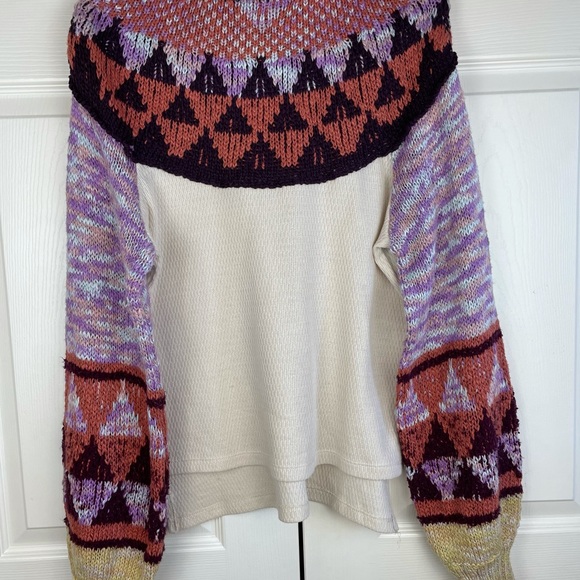 Free People Swit the Small Stuff Mock Neck Sweater - Picture 7 of 13